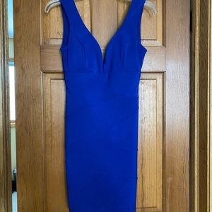 Royal Blue Bodycon Dress